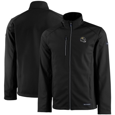 Кофта на молнии Jacksonville Jaguars Cutter & Buck Evoke Eco Softshell Recycled - Black