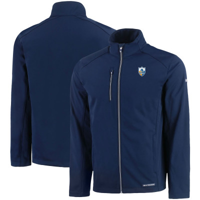 Кофта на молнии Los Angeles Chargers Cutter & Buck Evoke Eco Softshell Recycled - Navy