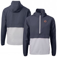 Куртка на короткой молнии Chicago Bears Cutter & Buck Blue Charter Eco Recycled Anorak