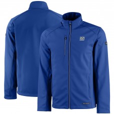 Кофта на молнии New York Giants Cutter & Buck Evoke Eco Softshell Recycled - Royal