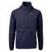 Куртка на короткой молнии Denver Broncos Cutter & Buck Blue Charter Eco Recycled Anorak