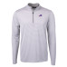 Пуловер Buffalo Bills Cutter & Buck Gray/White Virtue Eco Pique Micro Stripe Recycled Top