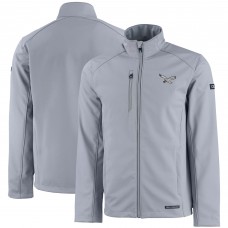 Кофта на молнии Philadelphia Eagles Cutter & Buck Evoke Eco Softshell Recycled - Gray