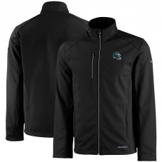 Кофта на молнии Philadelphia Eagles Cutter & Buck Evoke Eco Softshell Recycled - Black