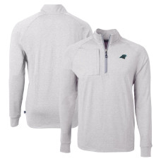 Пуловер Carolina Panthers Cutter & Buck Heather Gray Adapt Eco Knit Top