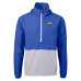 Los Angeles Rams Cutter & Buck Charter Eco Recycled Anorak Half-Zip Jacket - Blue