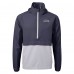 Seattle Seahawks Cutter & Buck Blue Charter Eco Recycled Anorak Half-Zip Jacket