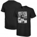 Minnesota Vikings Justin Jefferson Majestic Threads Black Oversized Player Image T-Shirt