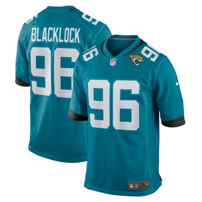 Игровая джерси Ross Blacklock Jacksonville Jaguars Nike Team Game -  Teal