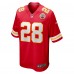 Keith Taylor Kansas City Chiefs Nike Team Game Jersey -  Red