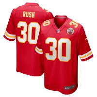 Darius Rush Kansas City Chiefs Nike Team Game Jersey -  Red