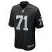 Игровая джерси Justin Herron Las Vegas Raiders Nike Team Game -  Black