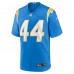 Игровая джерси Tanner Muse Los Angeles Chargers Nike Team Game -  Powder Blue