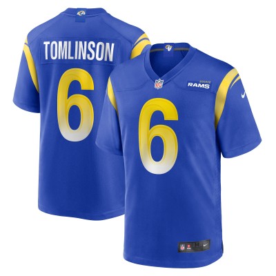 Игровая джерси TreVius Hodges-Tomlinson Los Angeles Rams Nike Team Game -  Royal