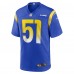 Игровая джерси Zach VanValkenburg Los Angeles Rams Nike Team Game - Royal