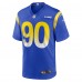 Игровая джерси Earnest Brown IV Los Angeles Rams Nike Team Game -  Royal