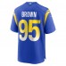 Игровая джерси Bobby Brown III Los Angeles Rams Nike Team Game -  Royal