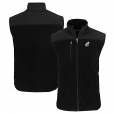 Жилетка New Orleans Saints Cutter & Buck Throwback Cascade Eco Sherpa Fleece - Black