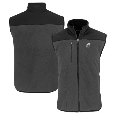 Жилетка New Orleans Saints Cutter & Buck Throwback Cascade Eco Sherpa Fleece - Gray