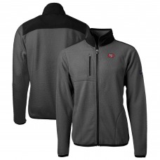 Кофта на молнии San Francisco 49ers Cutter & Buck Throwback Cascade Eco Sherpa Fleece - Gray/Black