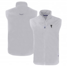 Жилетка Atlanta Falcons Cutter & Buck Throwback Charter Eco Recycled - Gray