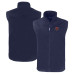 Жилетка Chicago Bears Cutter & Buck Navy Throwback Charter Eco Recycled Full-Zip