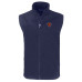 Жилетка Chicago Bears Cutter & Buck Navy Throwback Charter Eco Recycled Full-Zip