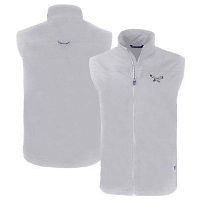 Жилетка Philadelphia Eagles Cutter & Buck Throwback Charter Eco Recycled - Gray