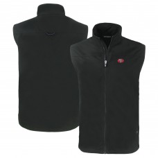 Жилетка San Francisco 49ers Cutter & Buck Throwback Charter Eco Recycled - Black