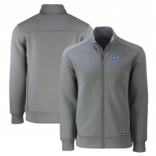 Кофта на молнии Los Angeles Rams Cutter & Buck Throwback Roam Eco Recycled - Gray