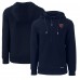 Толстовка Chicago Bears Cutter & Buck Throwback Roam Eco Half-Zip Recycled - Navy
