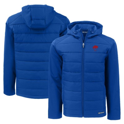 Куртка Buffalo Bills Cutter & Buck Throwback Evoke Hybrid Eco Softshell Recycled - Royal