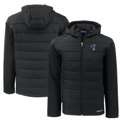 Куртка Indianapolis Colts Cutter & Buck Throwback Evoke Hybrid Eco Softshell Recycled - Black