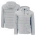 Куртка Philadelphia Eagles Cutter & Buck Throwback Evoke Hybrid Eco Softshell Recycled - Gray Куртка Philadelphia Eagles Cutter & Buck Throwback Evoke Hybrid Eco Softshell Recycled - Gray