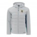 Pittsburgh Steelers Cutter & Buck Gray Throwback Evoke Hybrid Eco Softshell Recycled Full-Zip Hoodie Jacket