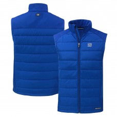 Жилетка New York Giants Cutter & Buck Throwback Evoke Hybrid Eco Softshell Recycled - Royal