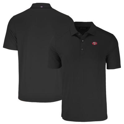 Поло San Francisco 49ers Cutter & Buck Throwback Forge Eco Stretch Recycled - Black