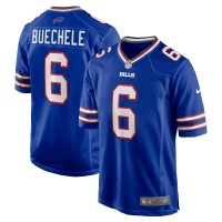 Игровая джерси Shane Buechele Buffalo Bills Nike Team Game -  Royal