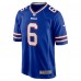 Игровая джерси Shane Buechele Buffalo Bills Nike Team Game -  Royal