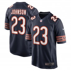 Игровая джерси Roschon Johnson Chicago Bears Nike Team Game -  Navy