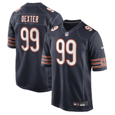Джерси Chicago Bears Gervon Dexter Sr Nike Navy Team Game Джерси Chicago Bears Gervon Dexter Sr Nike Navy Team Game
