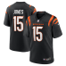 Джерси Cincinnati Bengals Charlie Jones Nike Black Team Game Джерси Cincinnati Bengals Charlie Jones Nike Black Team Game