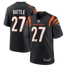 Джерси Cincinnati Bengals Jordan Battle Nike Black Team Game Джерси Cincinnati Bengals Jordan Battle Nike Black Team Game