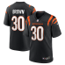 Джерси Cincinnati Bengals Chase Brown Nike Black Team Game