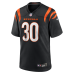 Джерси Cincinnati Bengals Chase Brown Nike Black Team Game