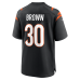 Джерси Cincinnati Bengals Chase Brown Nike Black Team Game