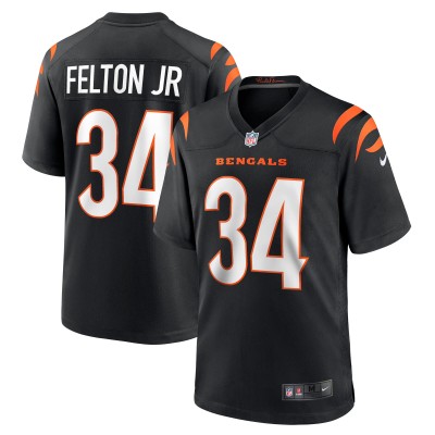 Игровая джерси Demetric Felton Jr. Cincinnati Bengals Nike Team Game -  Black