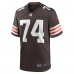 Игровая джерси Alex Leatherwood Cleveland Browns Nike Team Game -  Brown