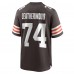 Игровая джерси Alex Leatherwood Cleveland Browns Nike Team Game -  Brown