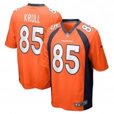 Игровая джерси Lucas Krull Denver Broncos Nike Team Game -  Orange